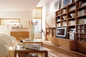large-honey-toned-wood-entertainment-center-for-flat-screen-decor